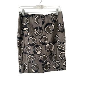 Ann Taylor Animal Print Pencil Skirt